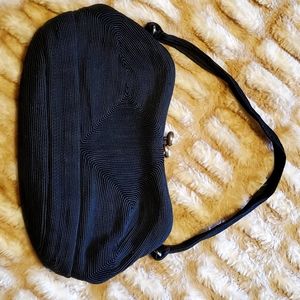 Vintage 50s ribbon bag